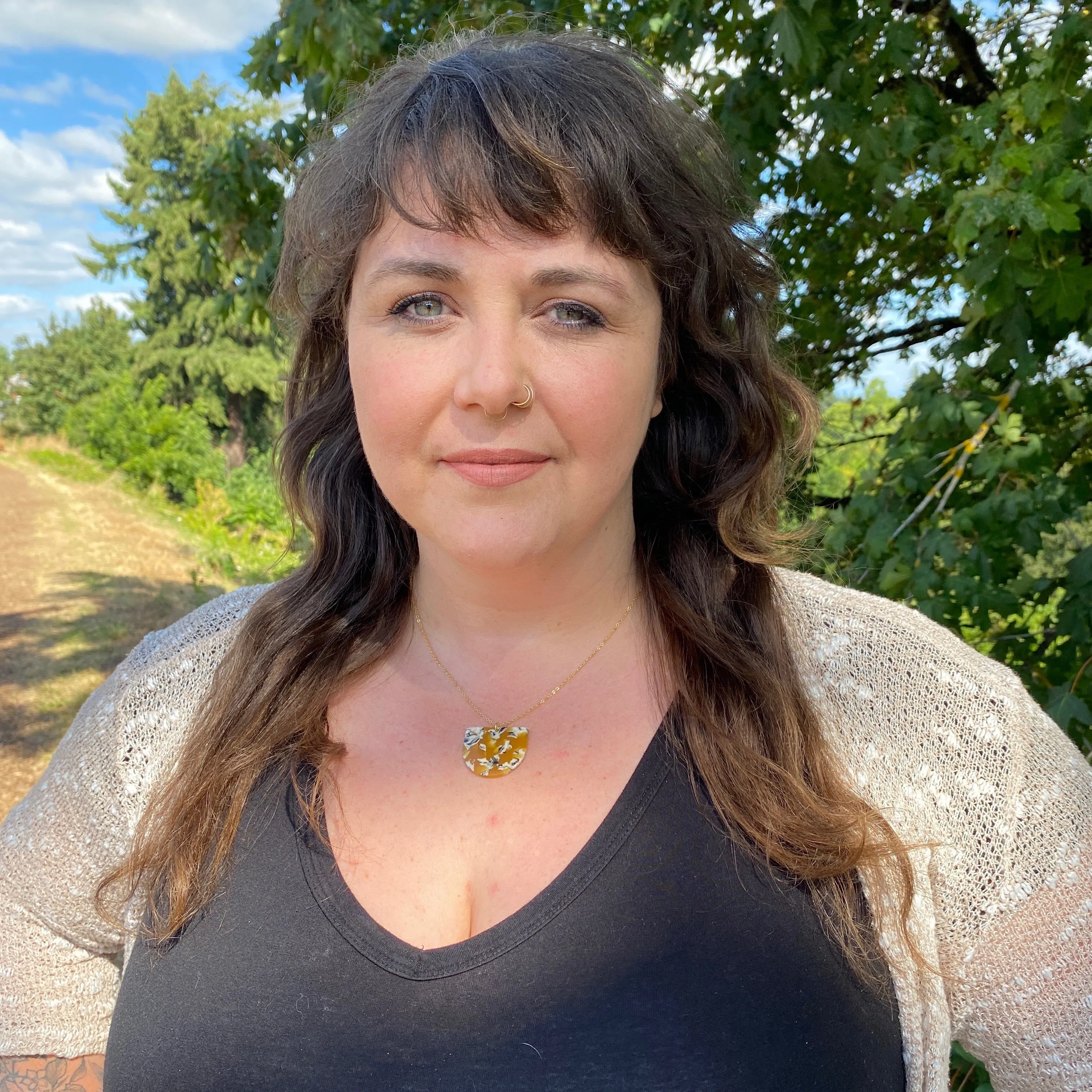 Andie Necklace - Mustard