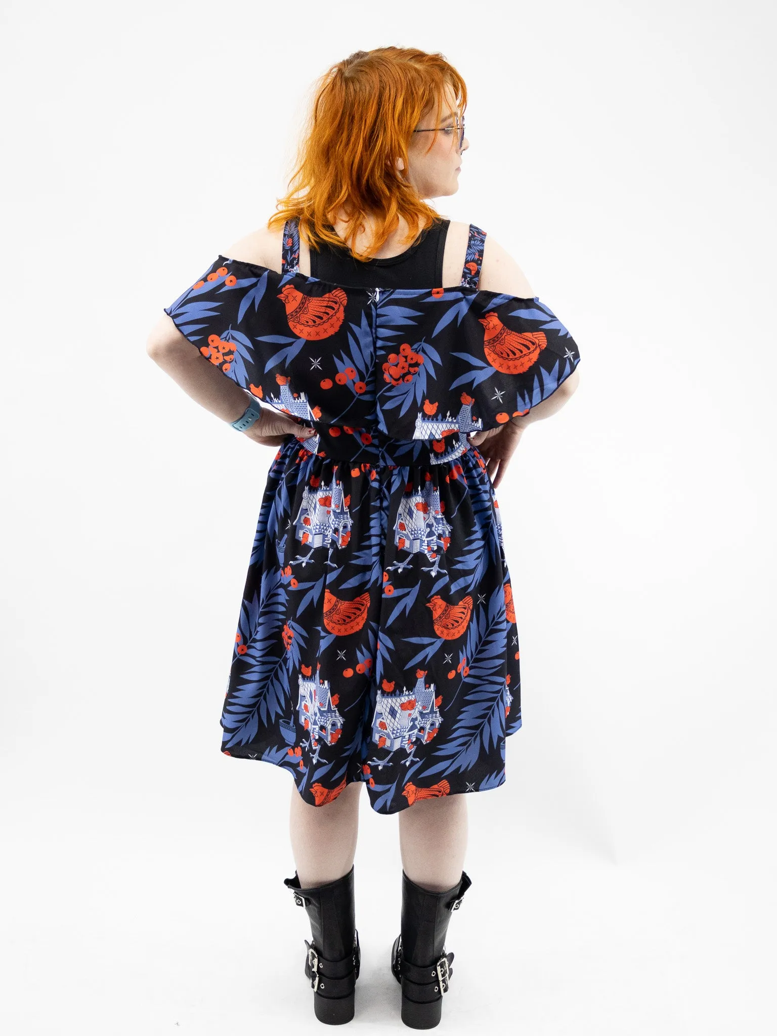 Baba Yaga Hen House Sundress LOCAL ARTIST