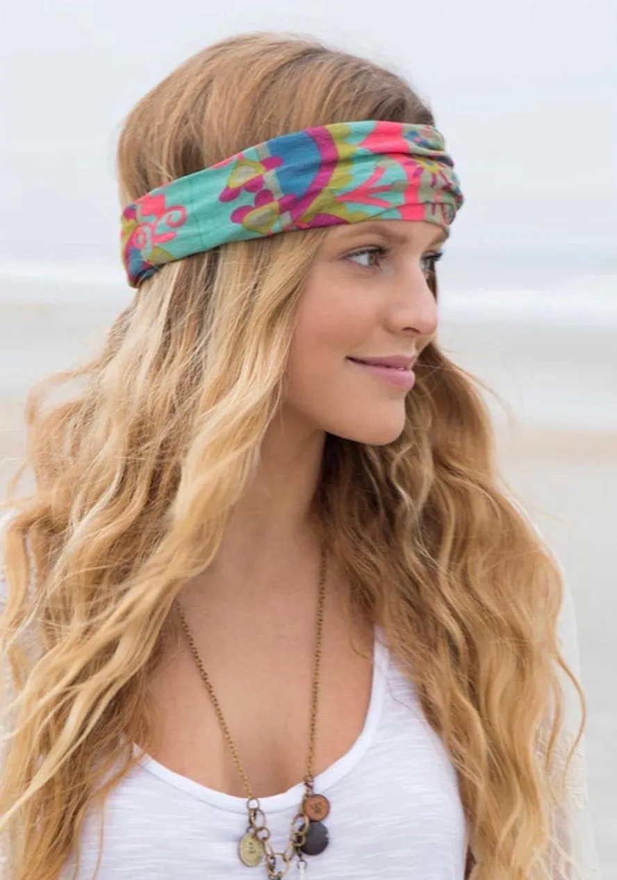 Boho Bandeau - Turquoise Coral