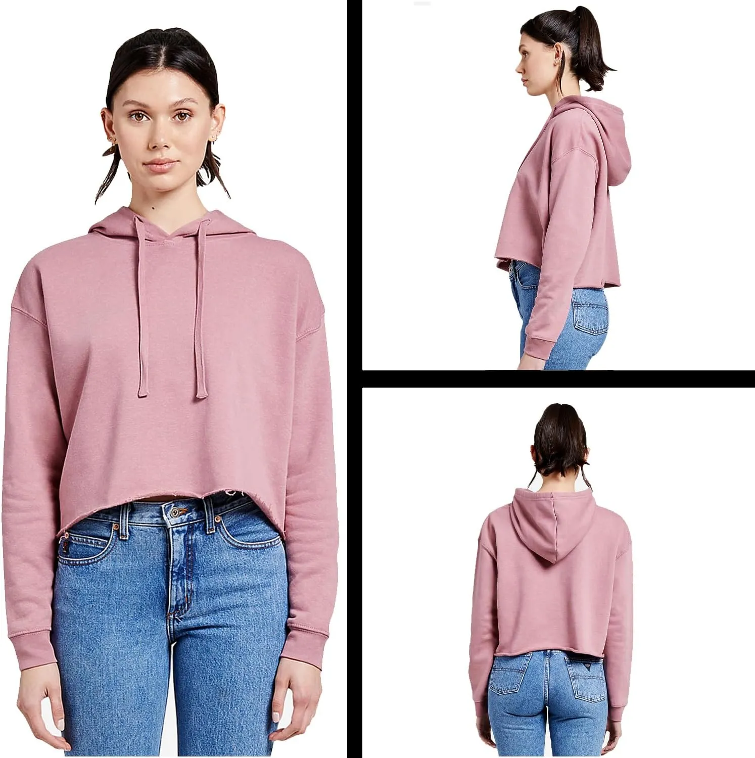 Bombardino Crocodilo Brainrot Cropped Fleece Hoodie, Soft & Cozy, Trendy Fit