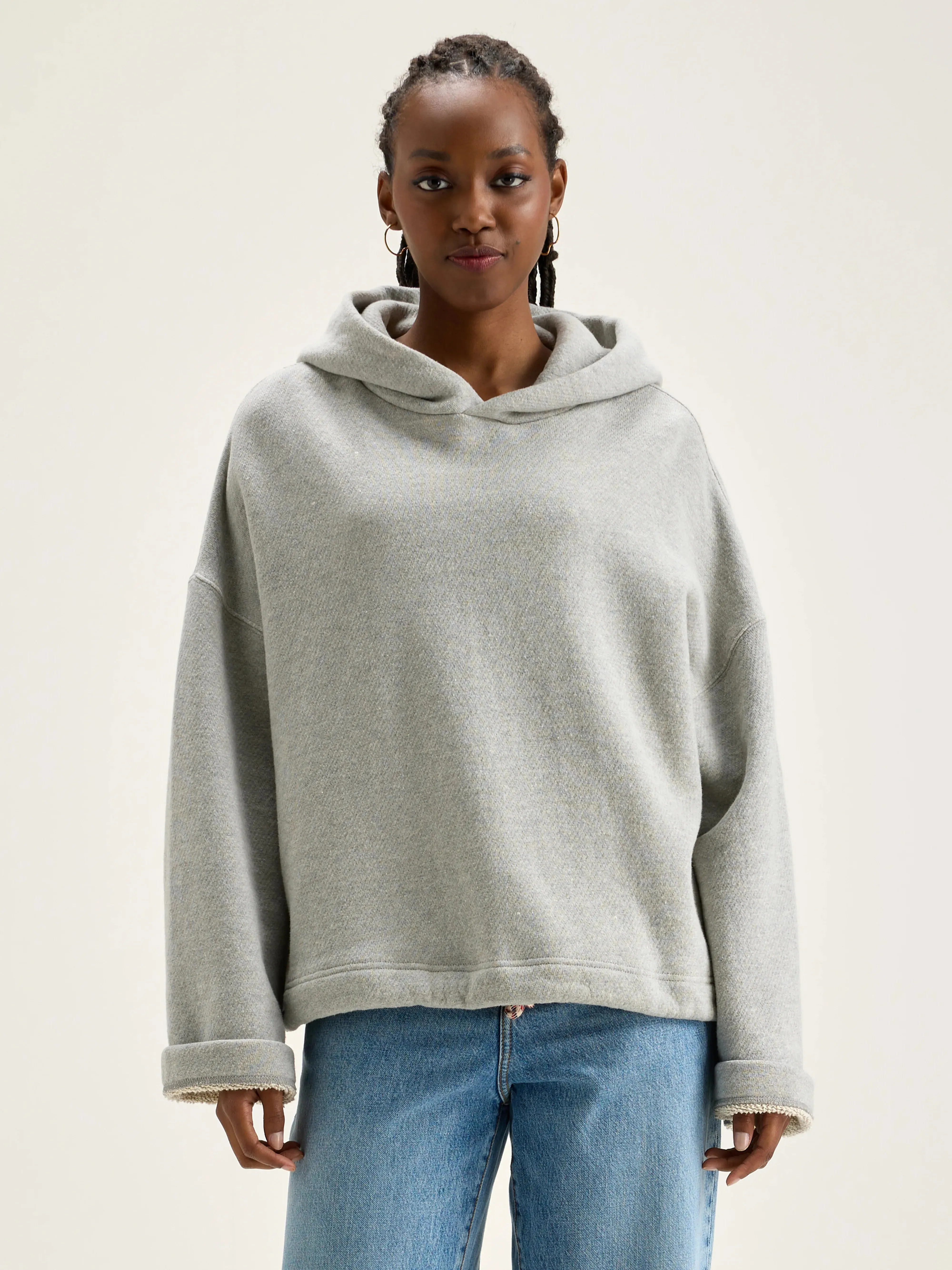 Cate hoodie (242 / W / H. GREY)