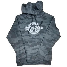 Crazy House Circle Logo Camo Hoodie 23676-BLK.CAMO-38295