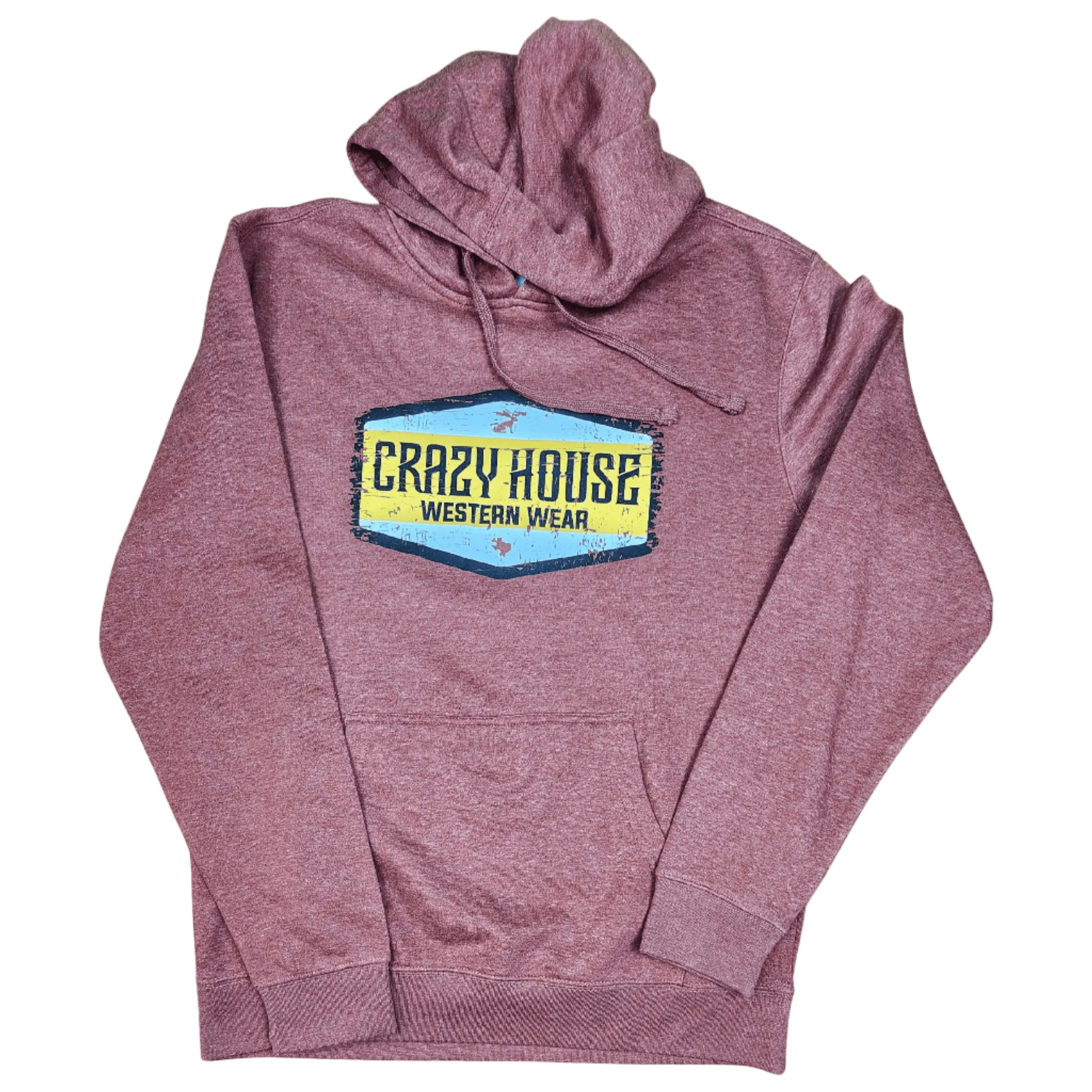 Crazy House Hexagon Logo Hoodie DT6100-HTRRUST-46144