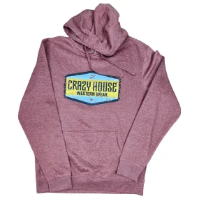 Crazy House Hexagon Logo Hoodie DT6100-HTRRUST-46144