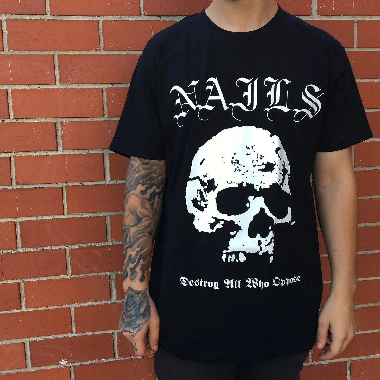 Destroy All Who Oppose T-Shirt (Black)