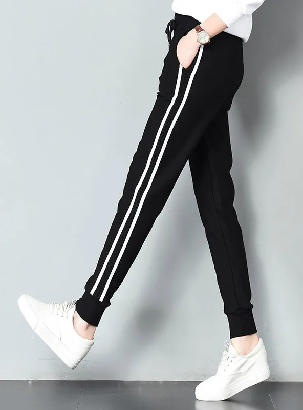 Double Striped Jogger Haren Pants Sweatpants