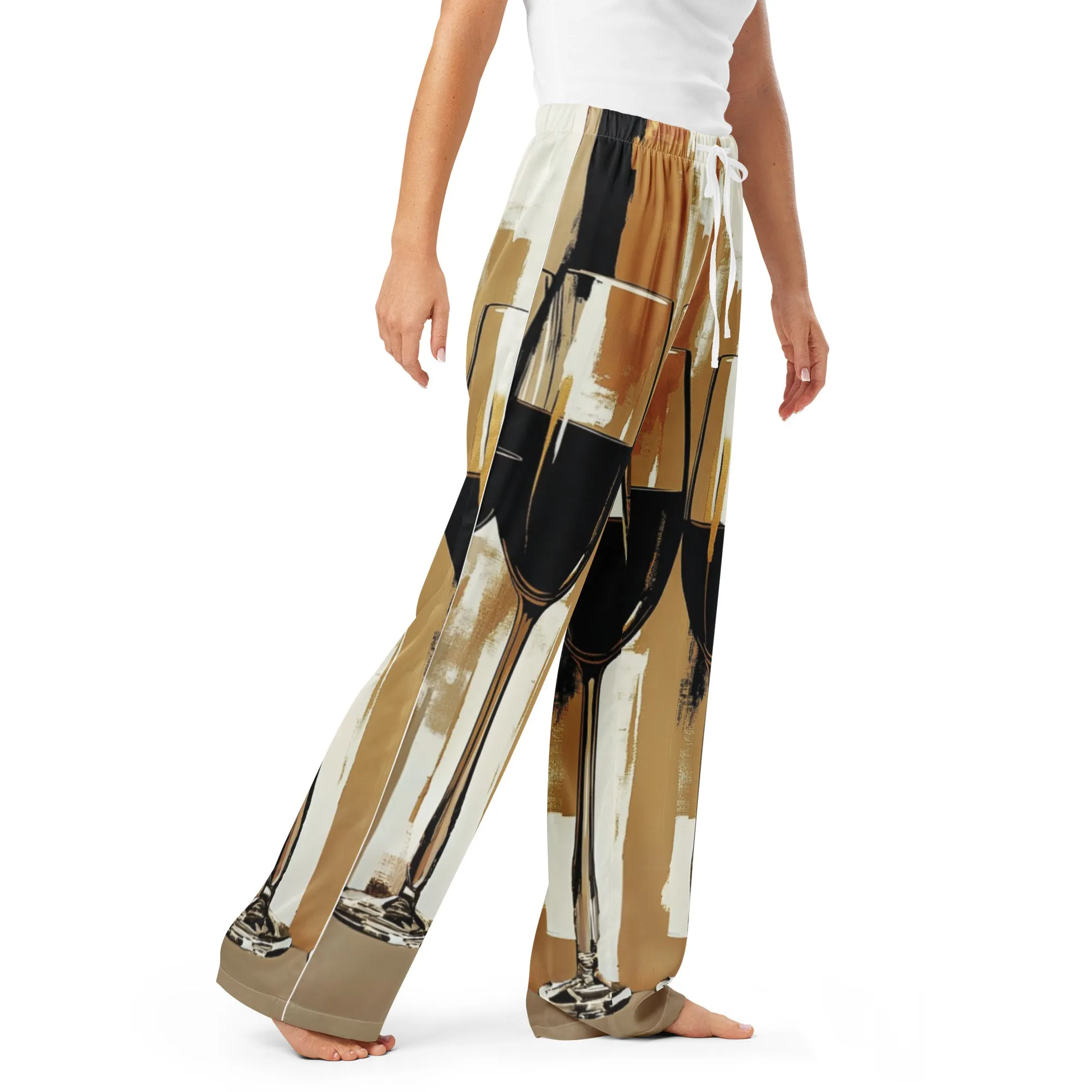 DUO MODERN "Luxe Vino" Women’s Pajama Pants