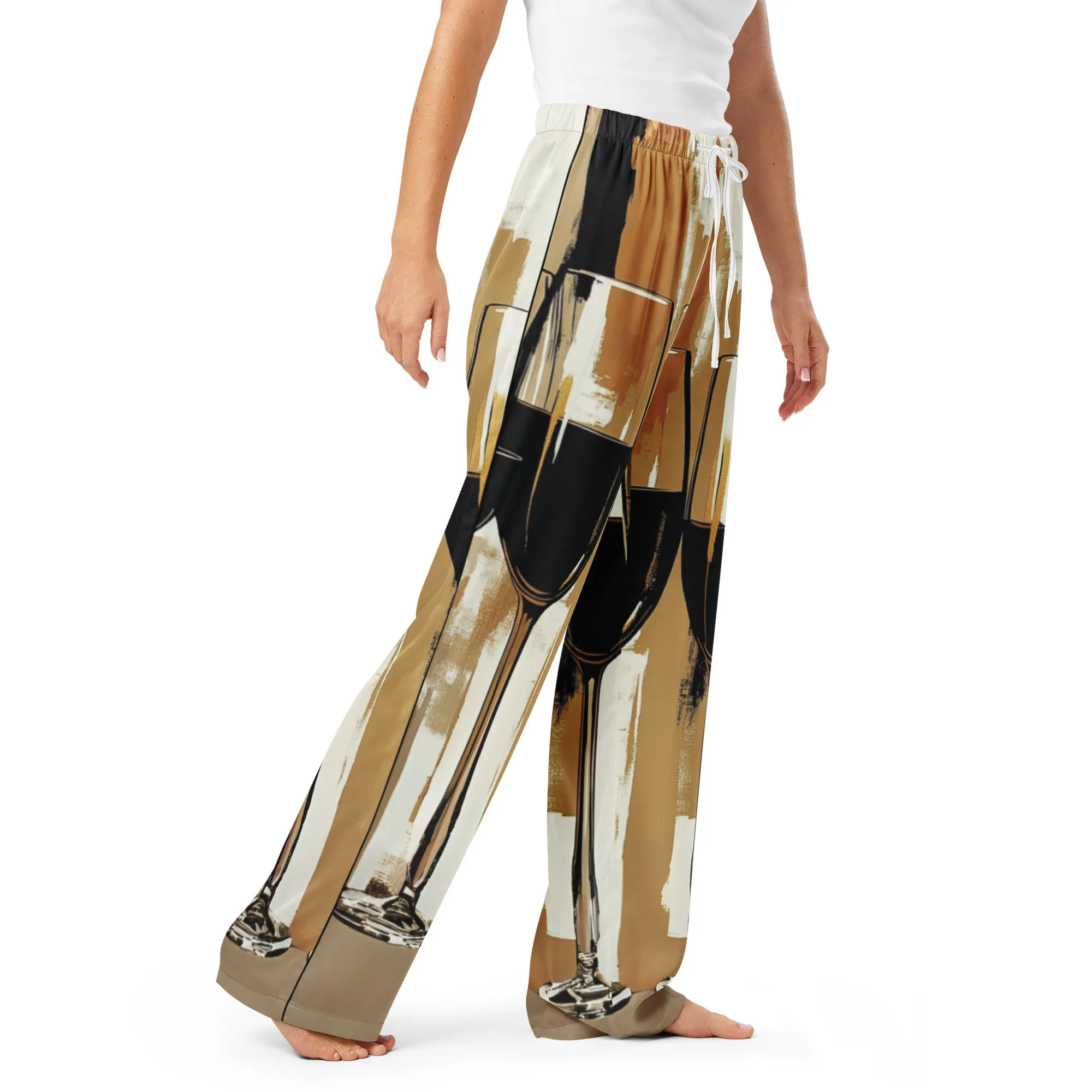DUO MODERN "Luxe Vino" Women’s Pajama Pants