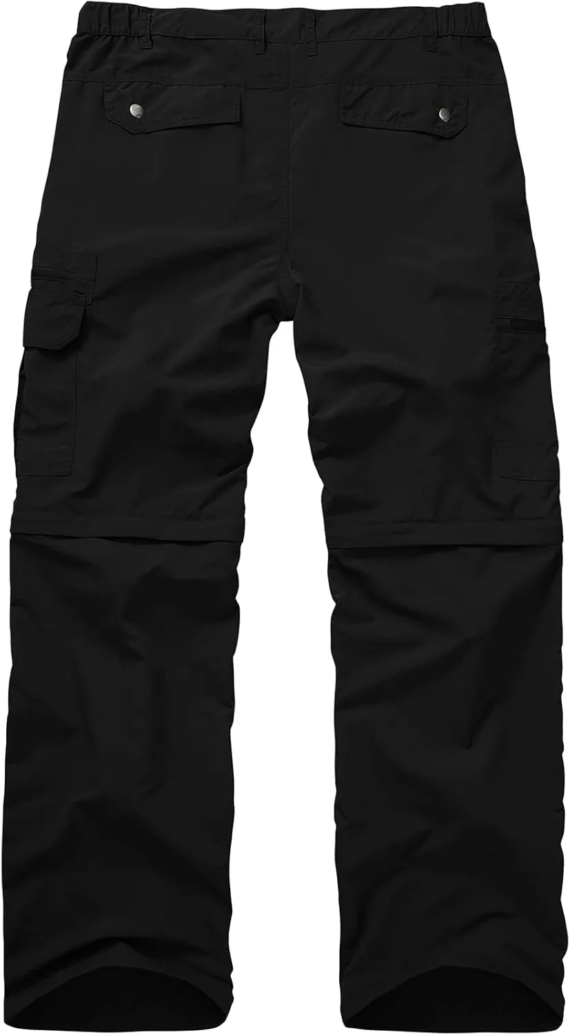 Fishing Pants for Men, Waterproof Convertible Quick Dry Pants for Wading, Lightweight Breathable Hiking Pants Mens