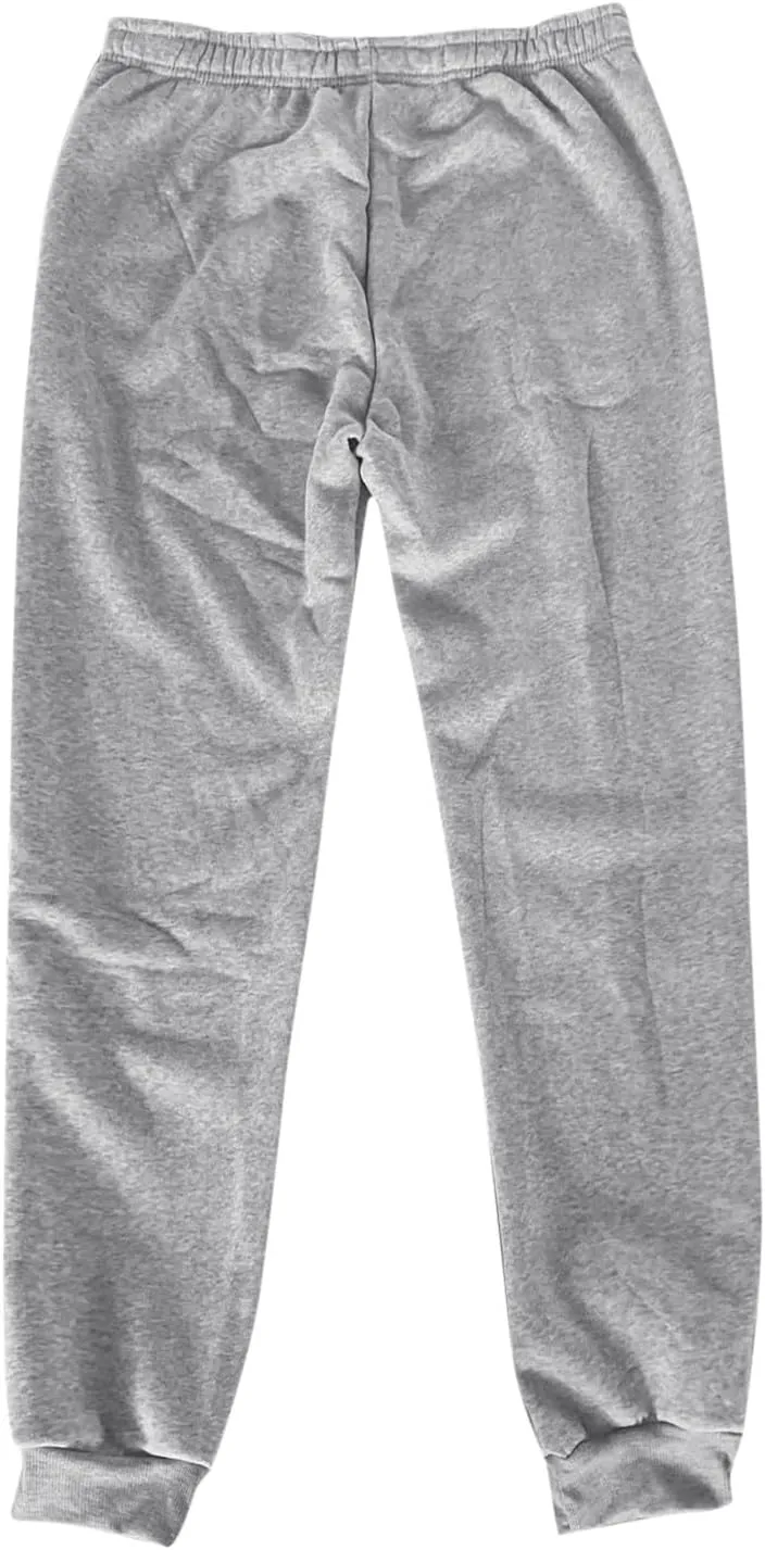 High Waisted Fleece Sweatpants Unisex Running Baggy Loose Fit Gym Pant Straight Leg Active Lightweight Trousers with Pockets