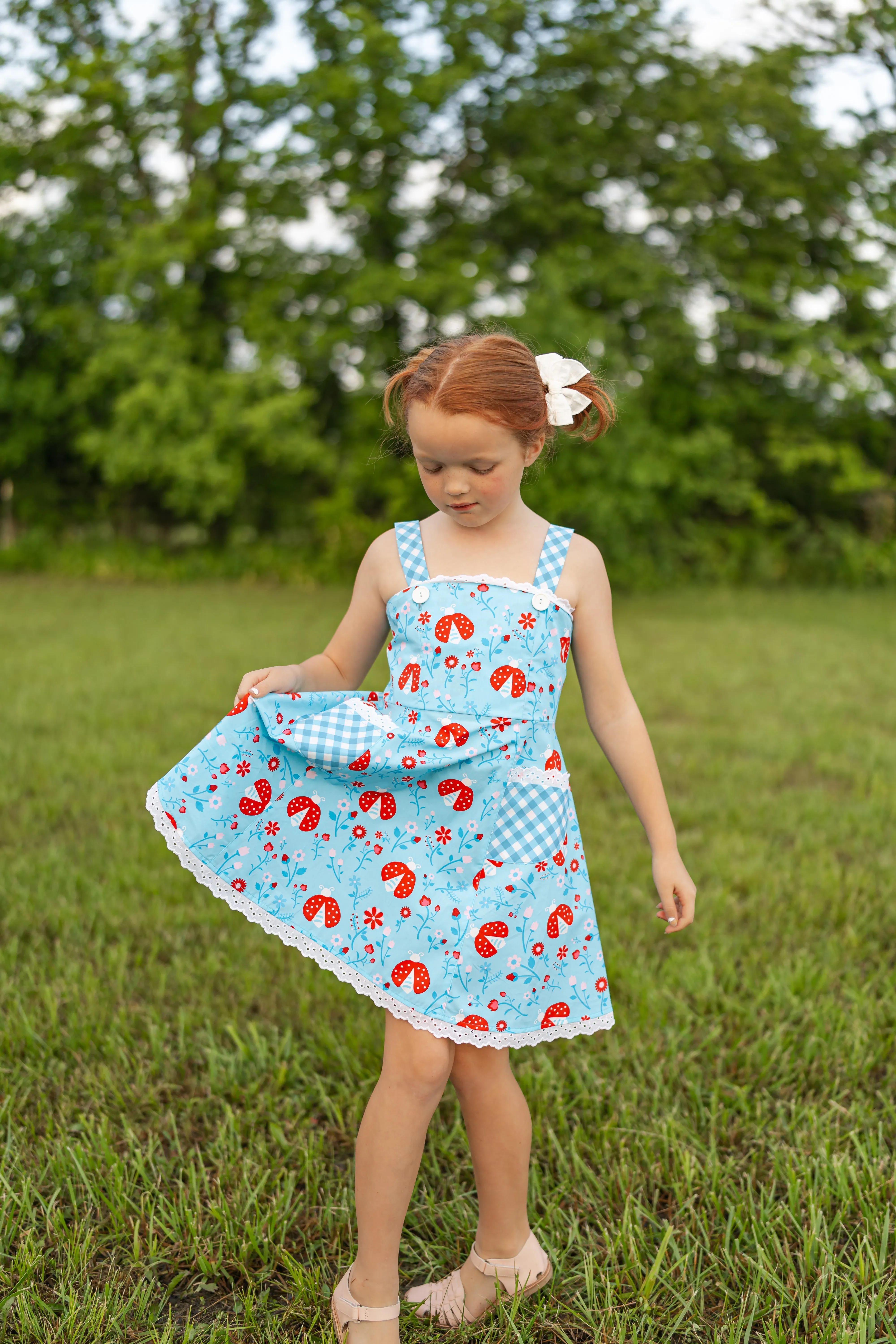 Lady Luck Vintage Strappy Sundress