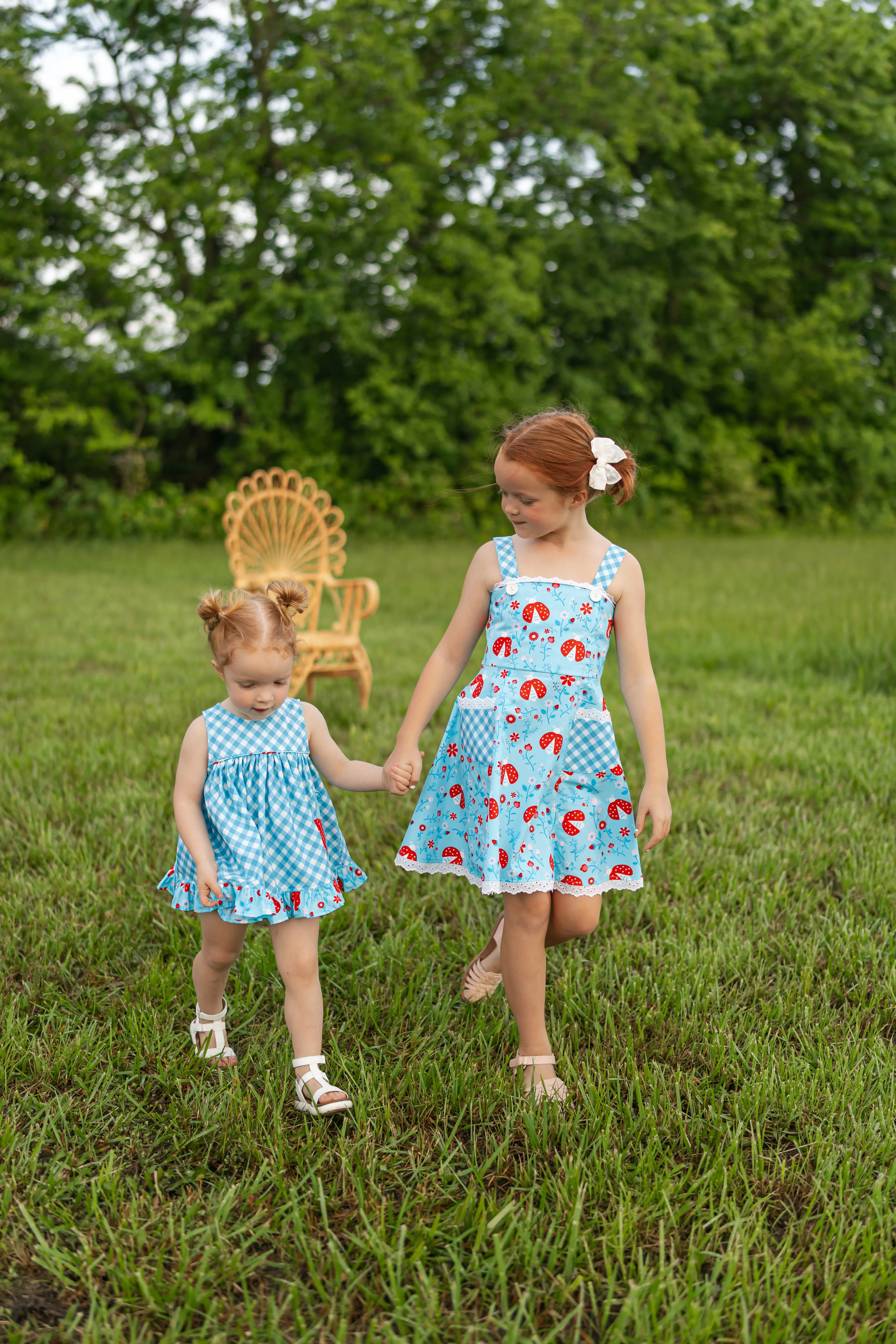 Lady Luck Vintage Strappy Sundress