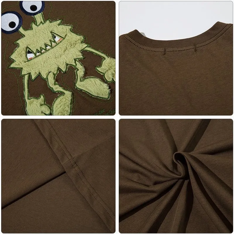 Lemandik Casual T-shirt Furry Monster