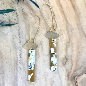 Lina Earrings - Yellow