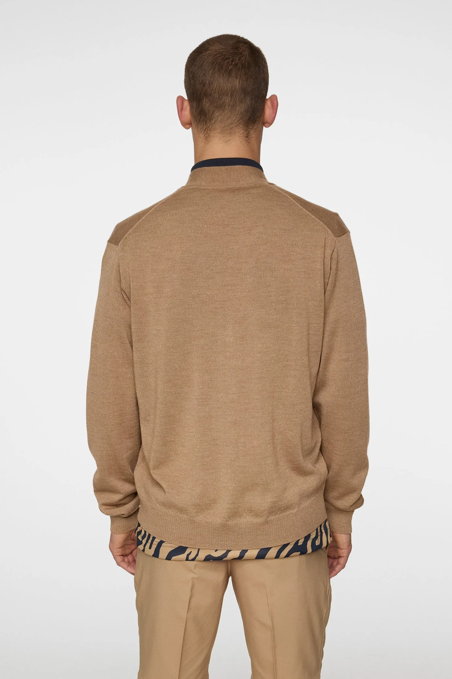 Lucas Knitted Cardigan / Tigers Eye