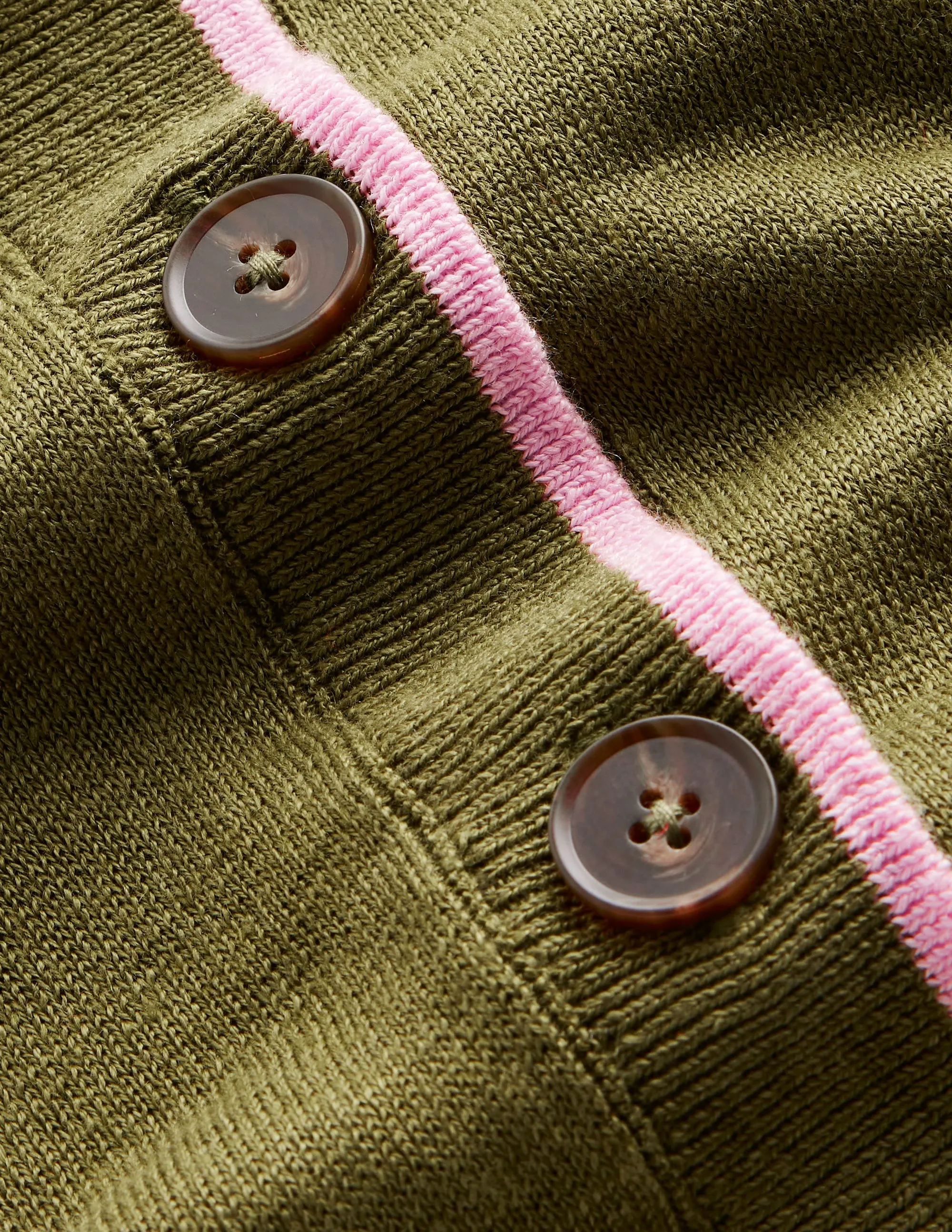 Maggie V-Neck Linen Cardigan-Spruce Green