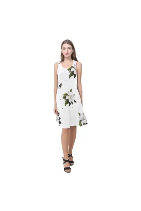 Magnolia On White Atalanta Casual Sundress