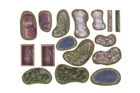 Meadows 2D Terrain set