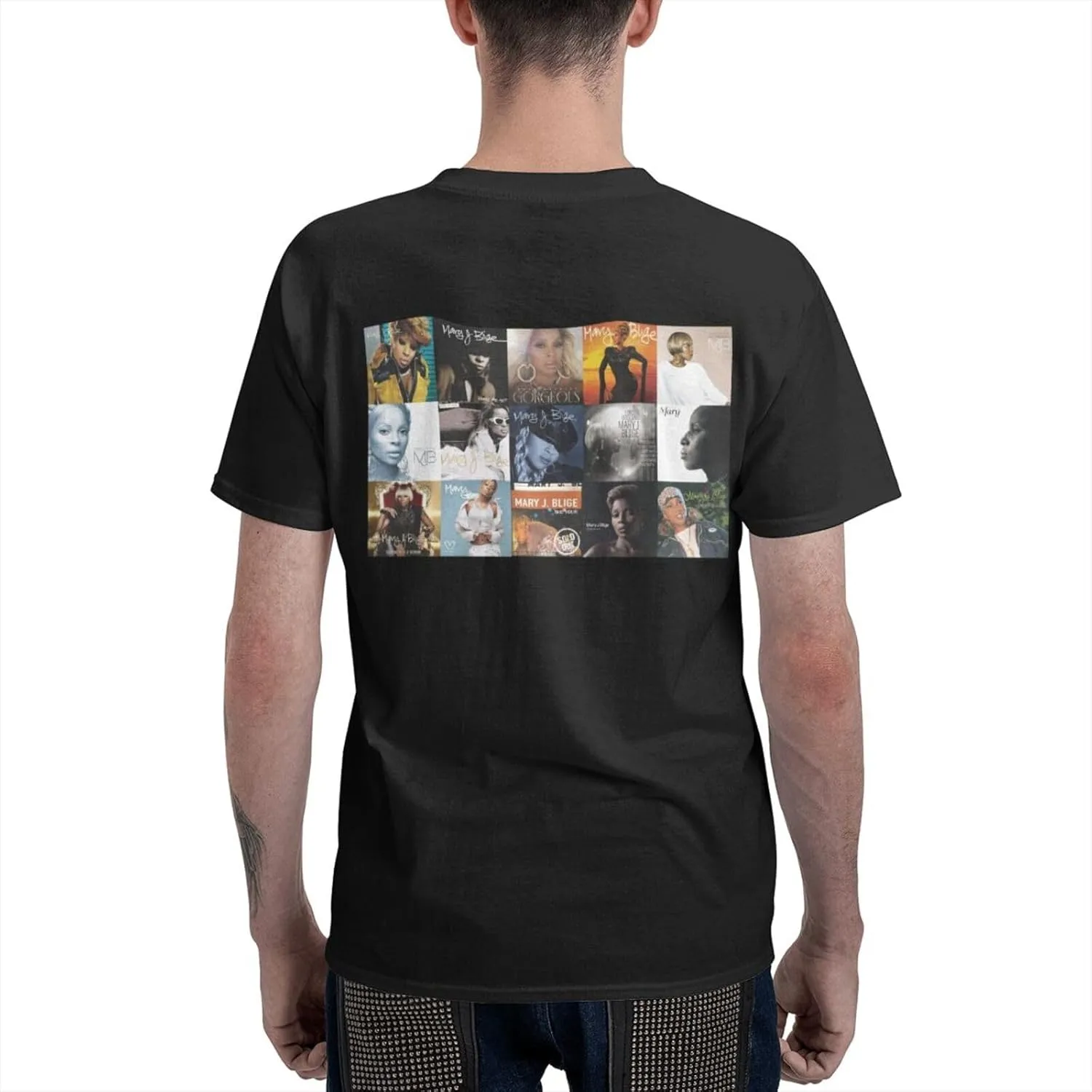 Men T Shirt Short Sleeve Crewneck Tee Summer Beach Tops Comfortable Cotton Shirt