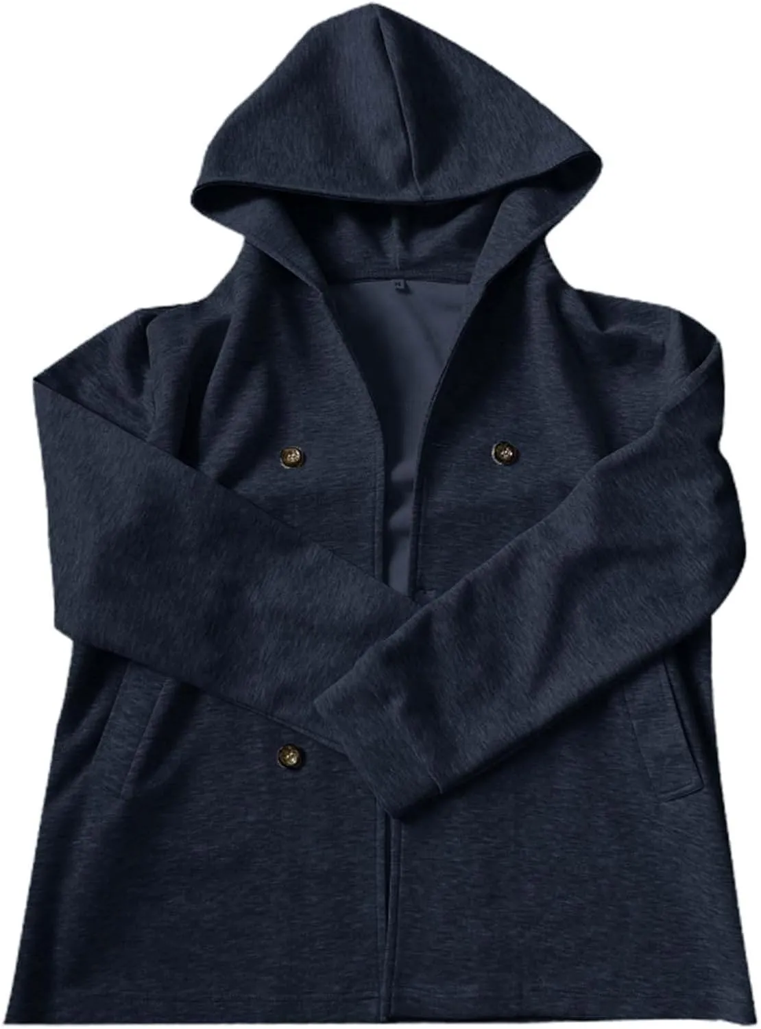 Mens Hoodie Sweatshirt Winter Full Zip Light Weight Fleece Sherpa Lined Warm Jacket Windproof Work Casual Coat Outdoor