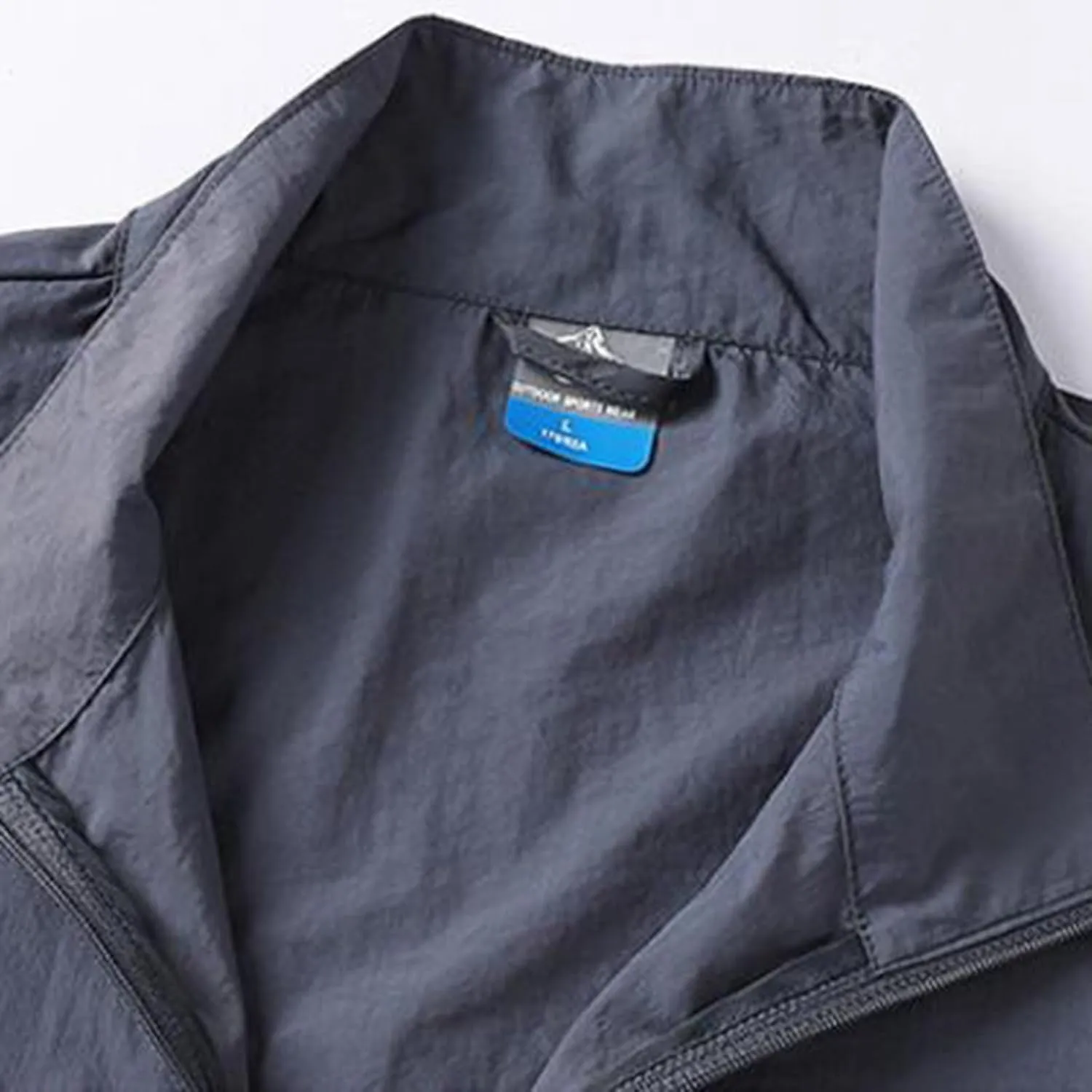 Men's Summer Thin Ice Silk Breathable Coat Large Size Fishing Quick Drying Sun Protective Clothing Young Mens Men's Anoraks