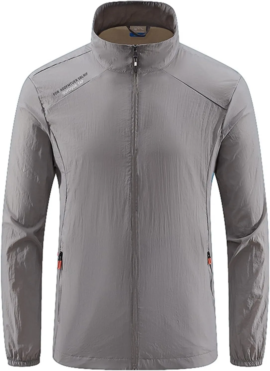 Men's Summer Thin Ice Silk Breathable Coat Large Size Fishing Quick Drying Sun Protective Clothing Young Mens Men's Anoraks