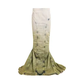Moncler x Rick Owens AL Skirts in Acid Degrade