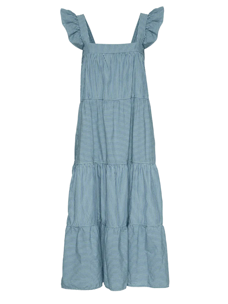 Nation Camille Easy Cotton Poplin Sundress- Spritz
