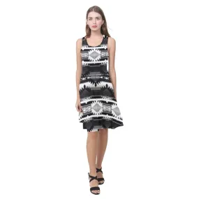Okotoks Black and White Atalanta Casual Sundress