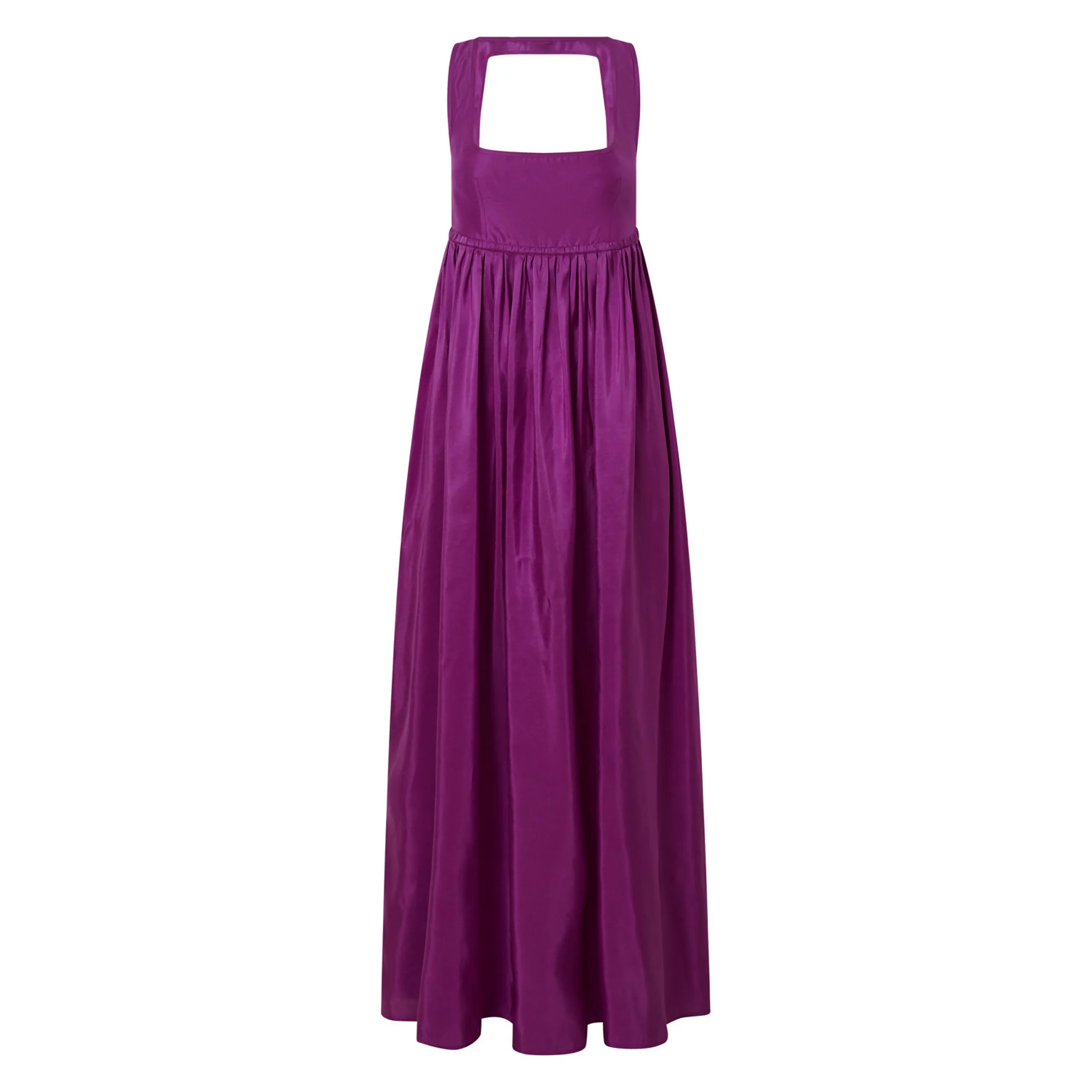 Oroton Strappy Sundress Magenta Size 6
