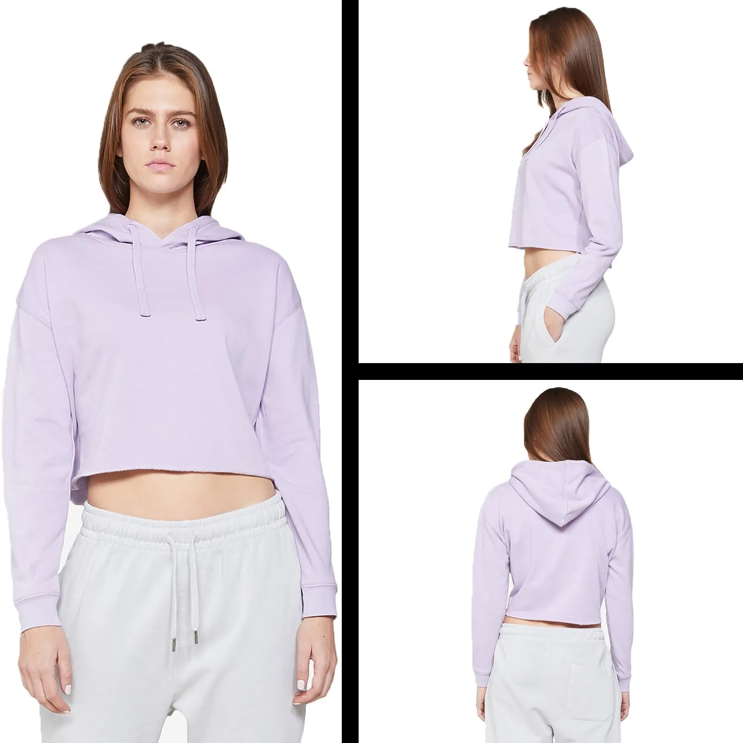 Philly Baseball Stitching Cropped Fleece Hoodie, Soft & Cozy, Trendy Fit