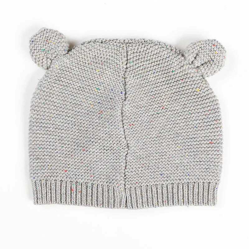 Ponchik Babies   Kids Bear Beanie Hat Warm Winter - Koala