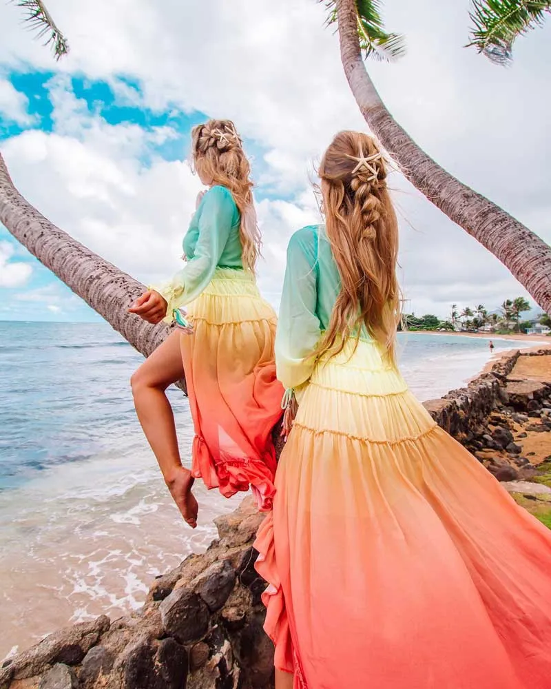 Rainbow Fade Sundress