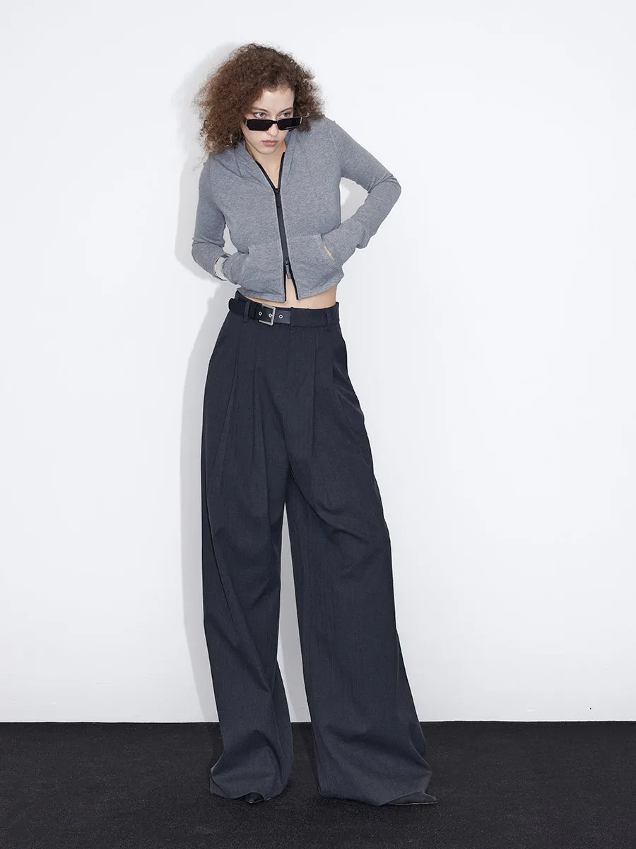 Slacks Straight Simple Chic Pants