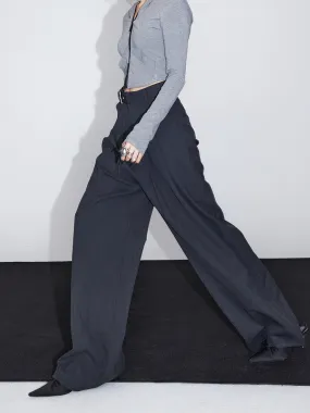 Slacks Straight Simple Chic Pants