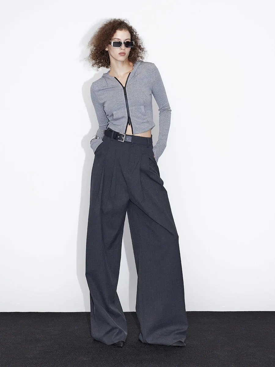 Slacks Straight Simple Chic Pants
