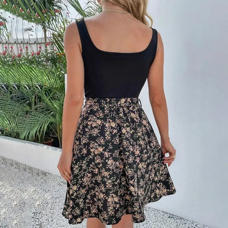 Sleeveless Casual Summer Floral Sundress