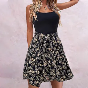 Sleeveless Casual Summer Floral Sundress