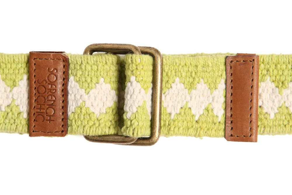 So French So Chic Belt - Lime