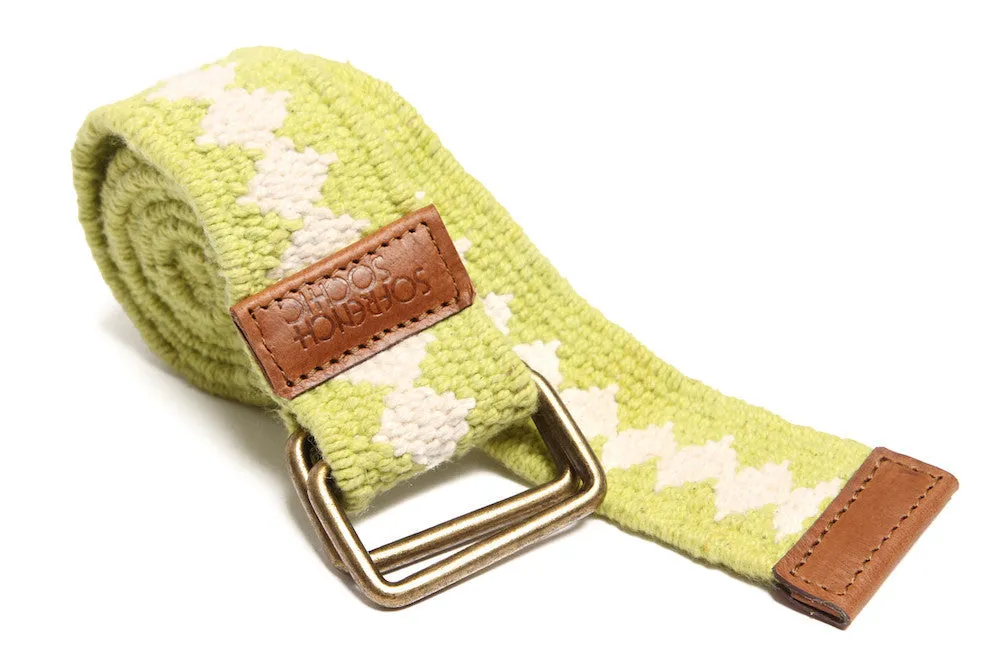 So French So Chic Belt - Lime