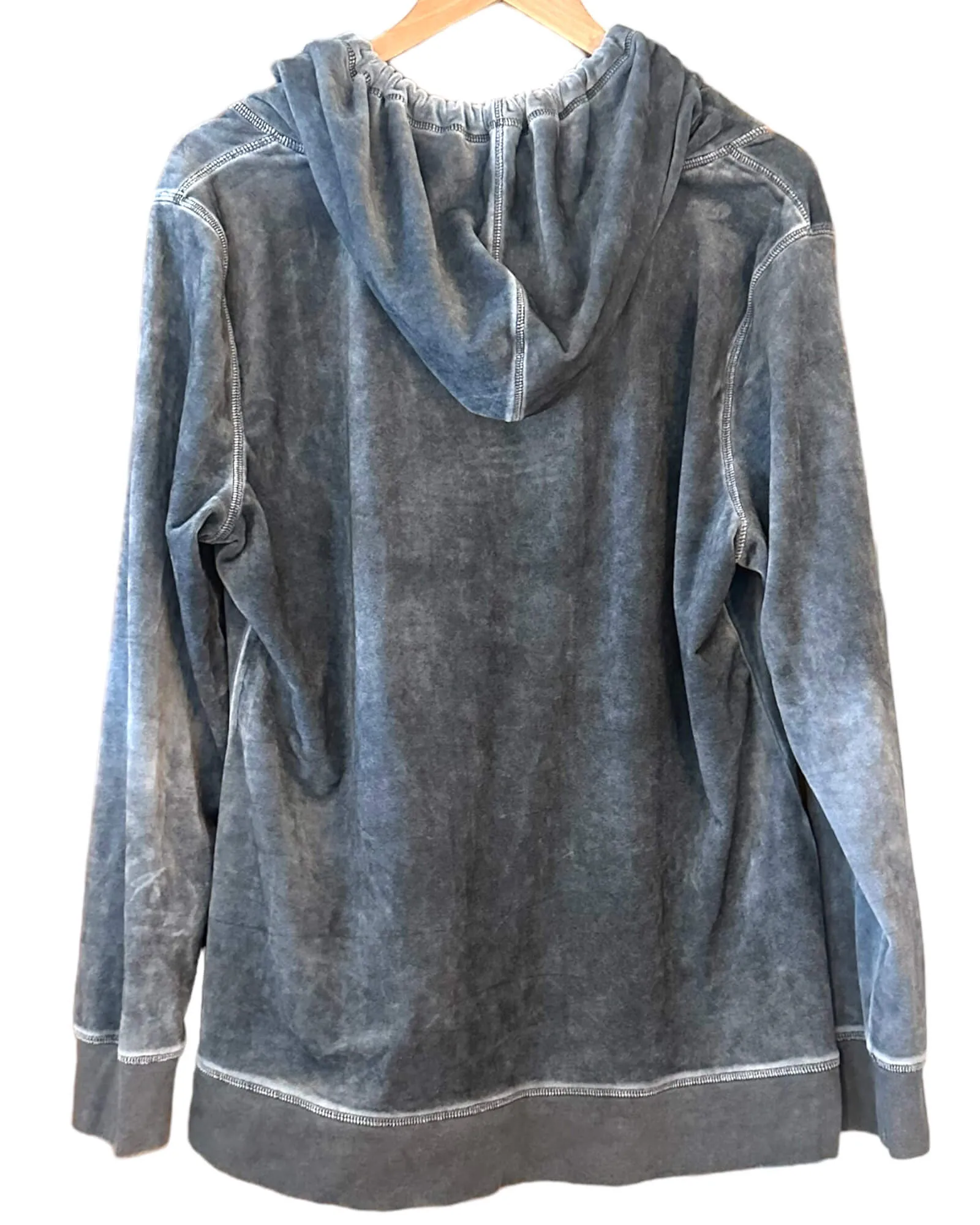 Soft Summer Koala Velour Hooded Sweatshirt